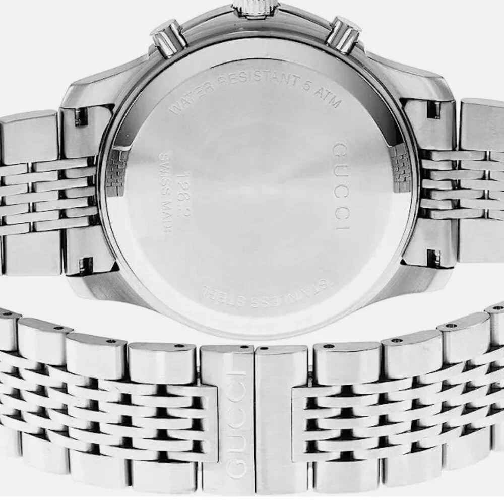 GUCCI TIMELESS MENS 42MM FACE WATCH NEW